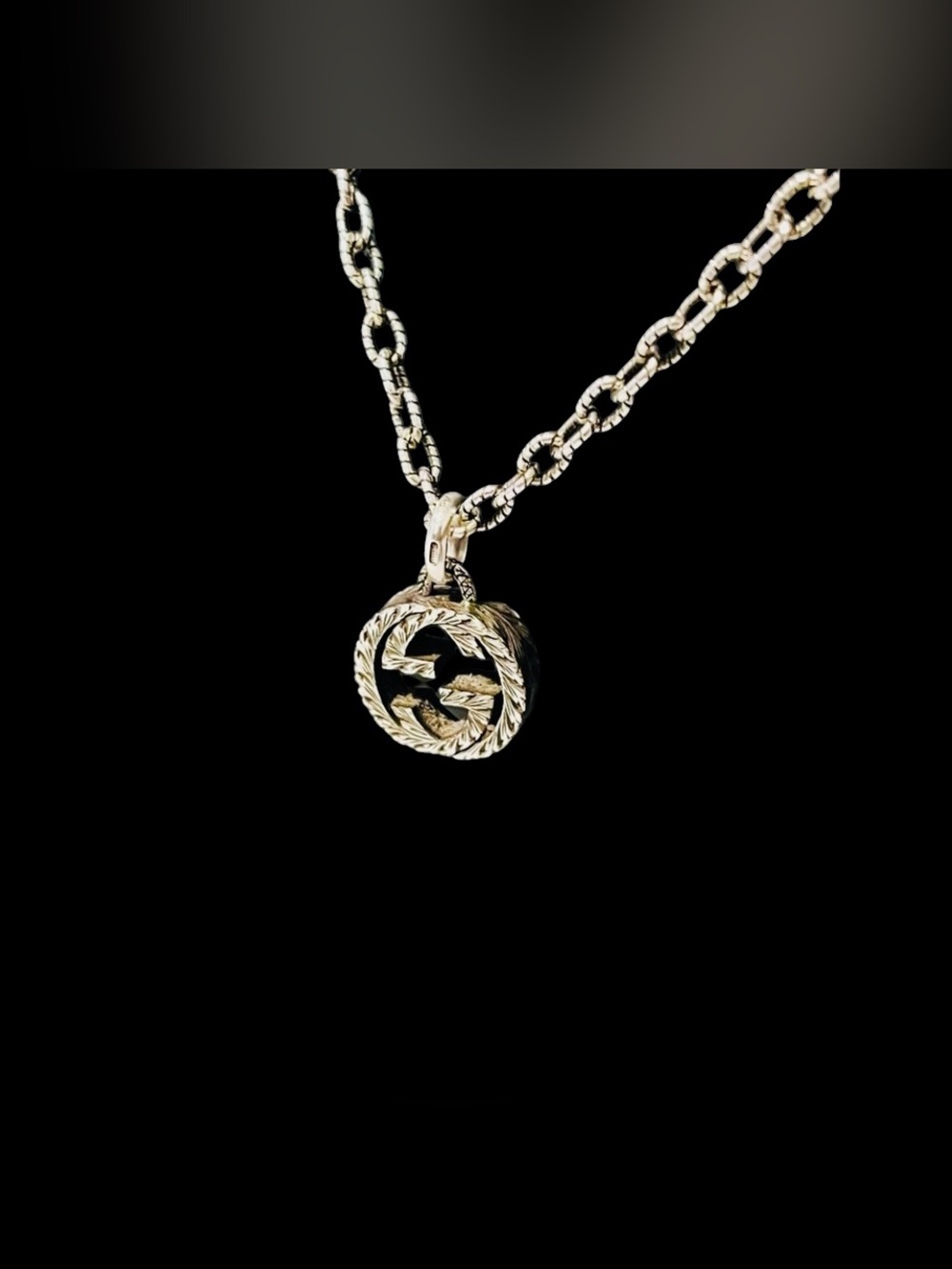Gucci Interlocking G Arabesque925 Silver Necklace - Picture 5 of 12